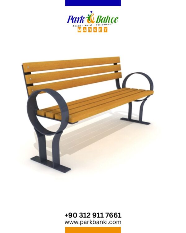 Metal Oturma Bankı B033