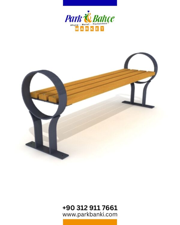 Metal Oturma Bankı B034