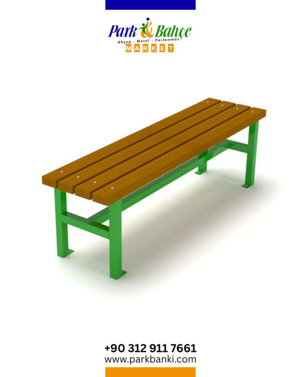 Metal Oturma Bankı B036