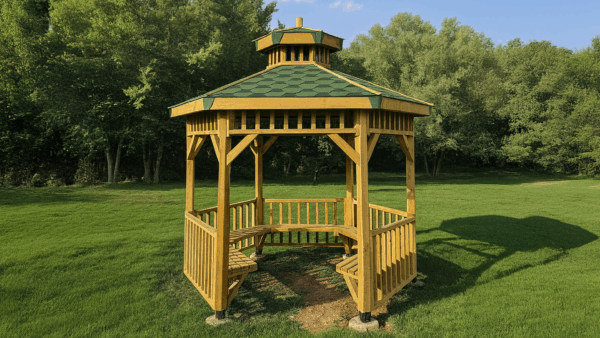 Ahşap Sekizken Kamelya - K-01