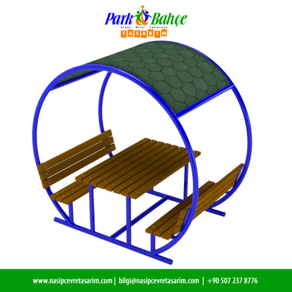 Çatılı Piknik Masası - CPM-04