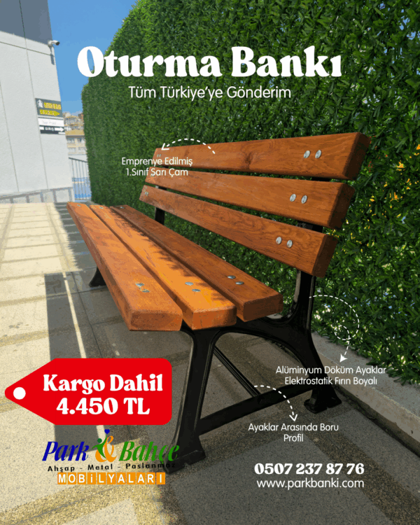 Kampanyalı Oturma Bankı B05